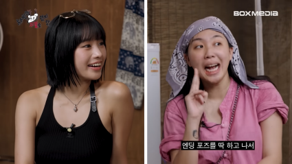 가요대전에서 뉴진스 다다음 무대라 하고 싶은 거 다 했다는 영지 나띠 | 인스티즈