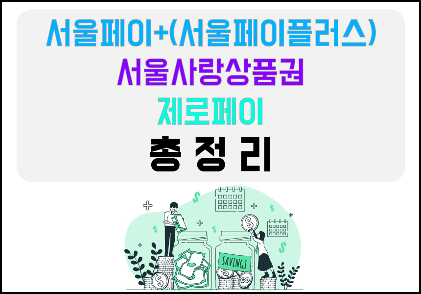  서울페이+(서울페이플러스), 제로페이 총정리 사용법, 구매방