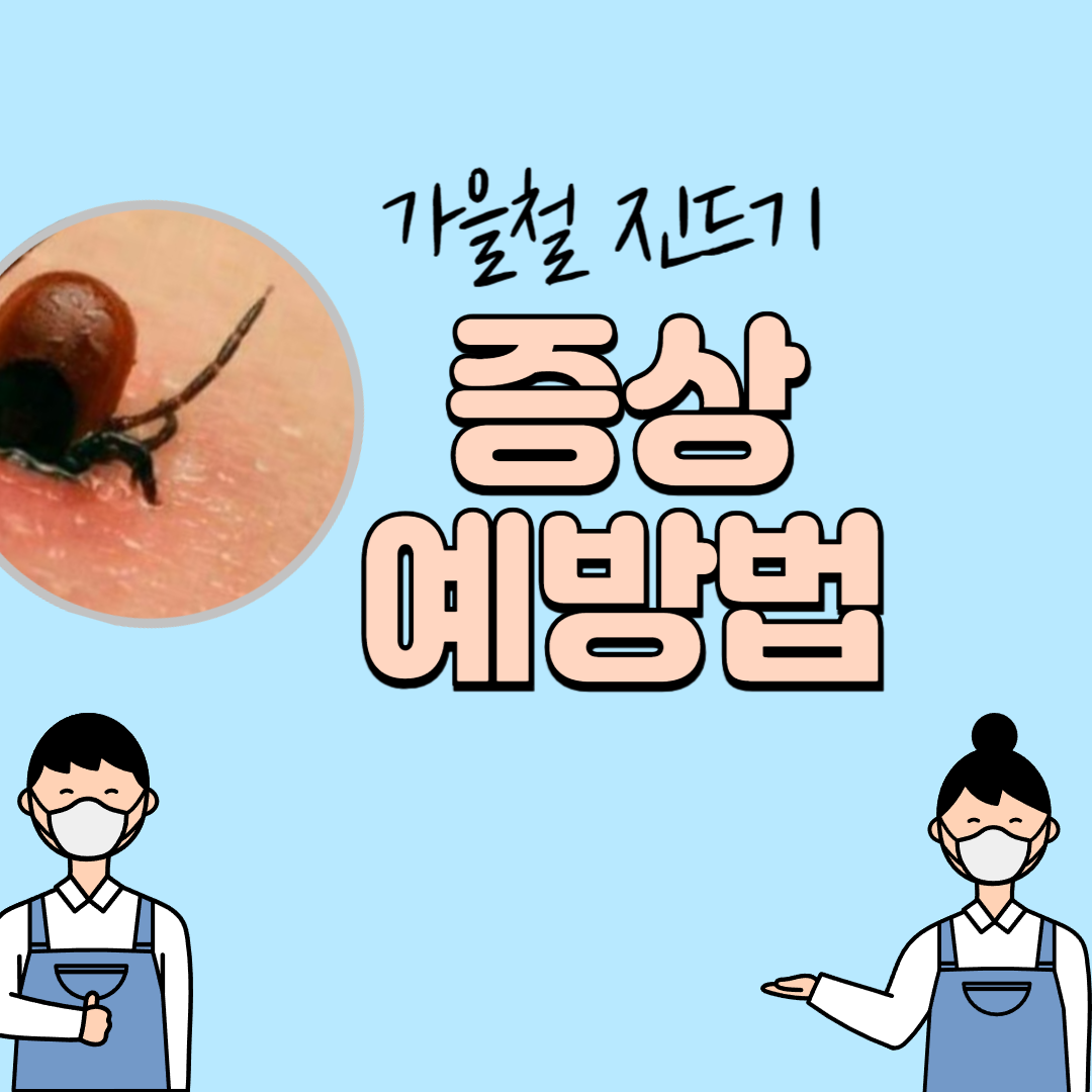 가을철 진드기 예방법(+증상) 사진