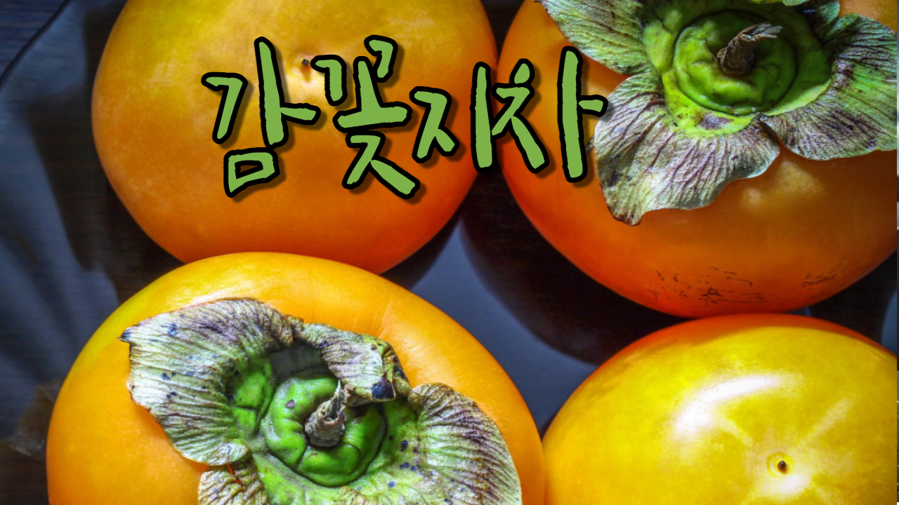  감꽂지차