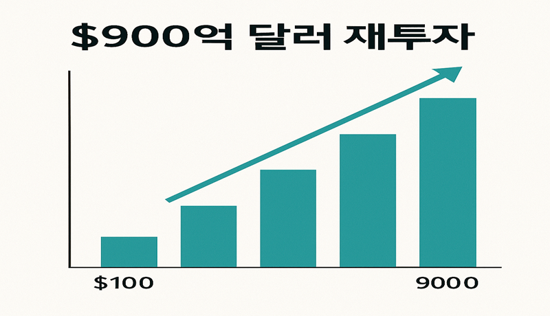 마지막 이슈!
최근 9억 달러 규모의 대형 코인 재투자가 시장을 달구고 있어요.

주요 대상: BTC, ETH, SOL
신규 기관펀드 유입
개인투자자 관심도 회복
📈 이 흐름은 곧
**&quot;큰손들이 코인시장에 진입 중&quot;**이라는 강력한 시그널로 볼 수 있습니다.