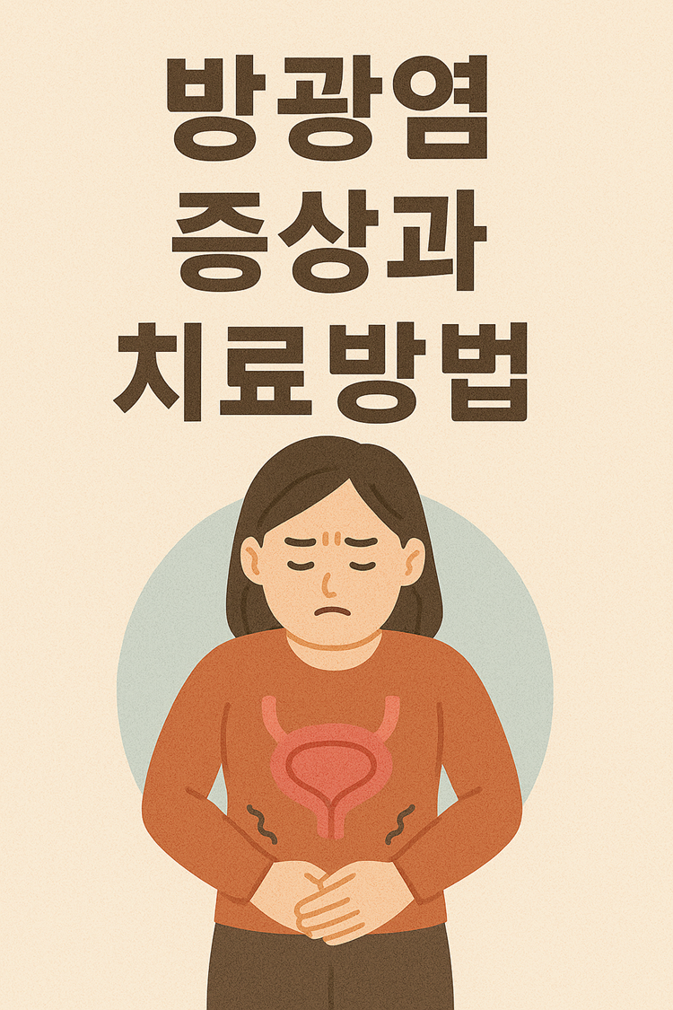 방광염 증상과 치료방법