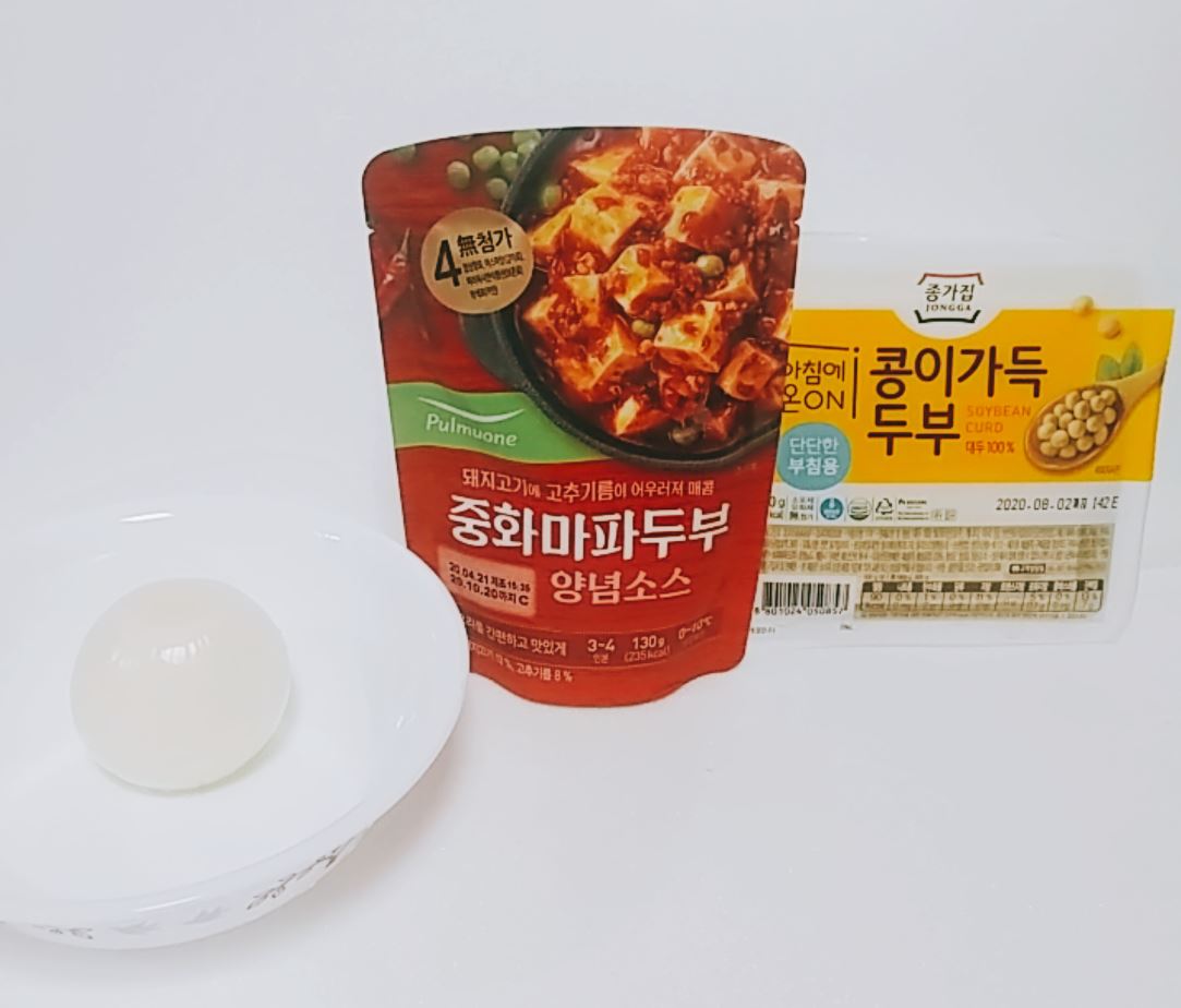  [집에서 간단한 요리] 풀무원 양념소스를 활용한 간단 중화마파두부