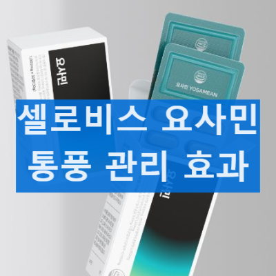 셀로비스 요사민 내돈내산 후기 효능 부작용 복용법 가격