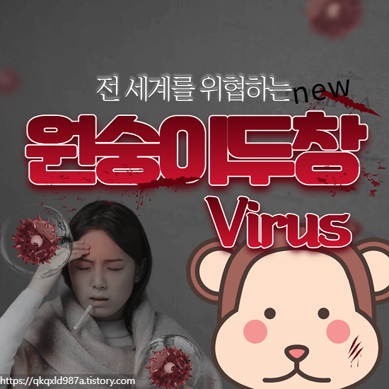  원숭이 두창 바이러스 전염 감염경로 원인 증상 예방법