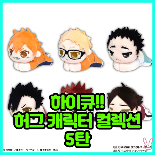  [하이큐!!] 허그 캐릭터 컬렉션 5