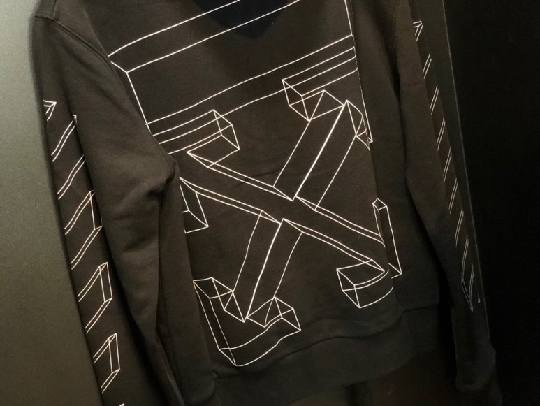 애로우 시그니처 후드 집업, 후드 점퍼 추천 [OFF WHITE] 오프화이트 3D 18