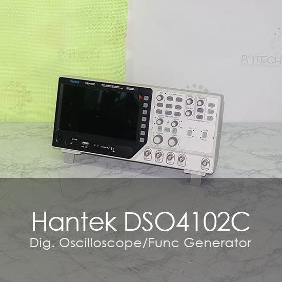  중고 계측기 HANTEK DSO4102C 디지털오실로스코프 펑션제너레이터 중고 계측기 렌탈 중고 계측기대여