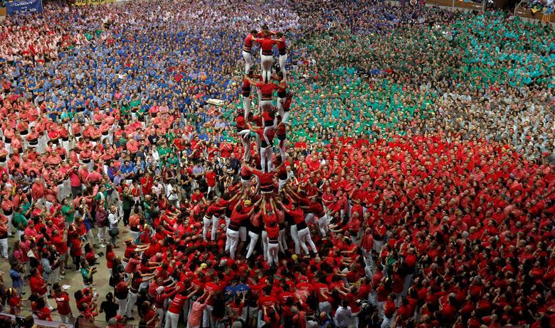 에스파냐 인간사다리 축제