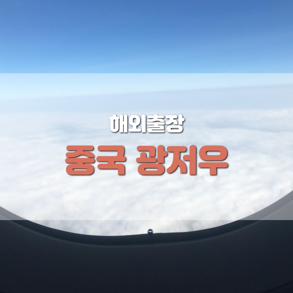  [19.10.27] 중국 광저우 출장