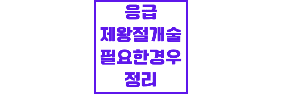 응급-제왕절개술이-필요한-경우