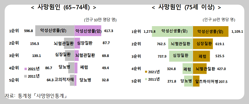 사망원인-그래프