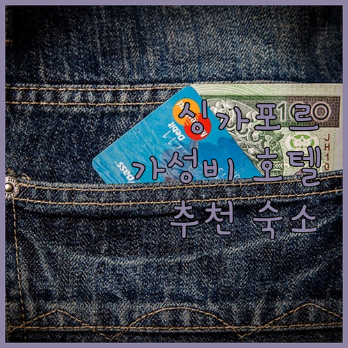 싱가포르 호텔 어디로 갈까? 가성비와
