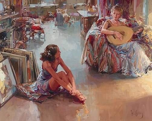  폴 헤들리(Paul Hedley), 영국, 화가, 1947-현재