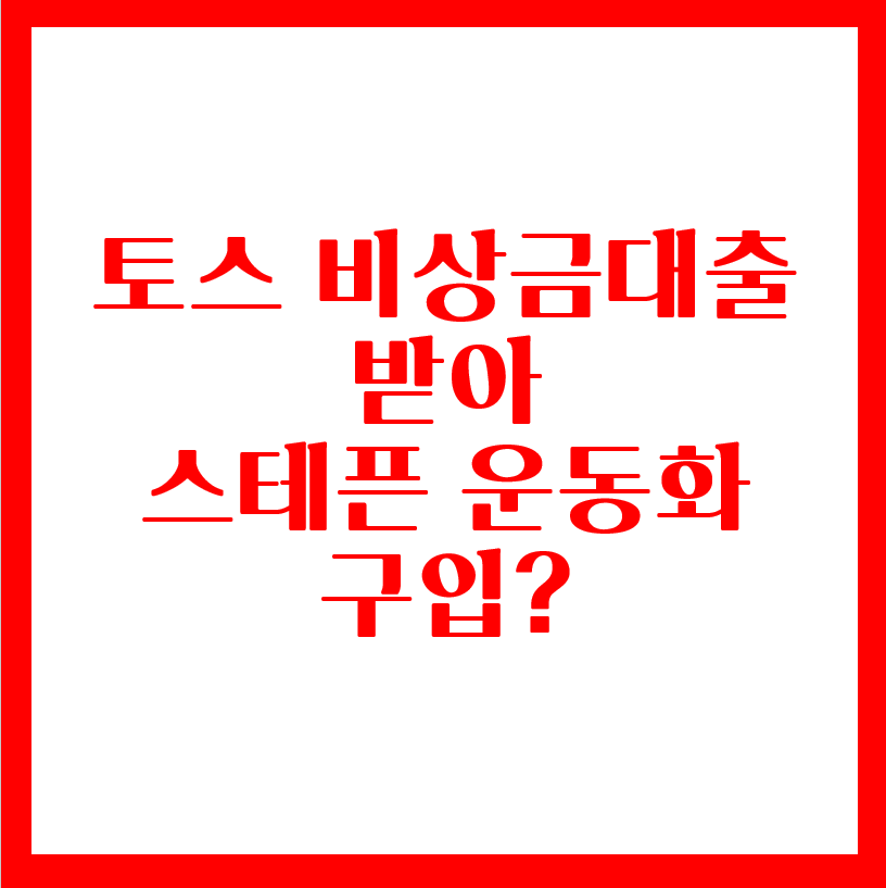  토스뱅크 비상금 대출 NFT 신발 구입 수익은?