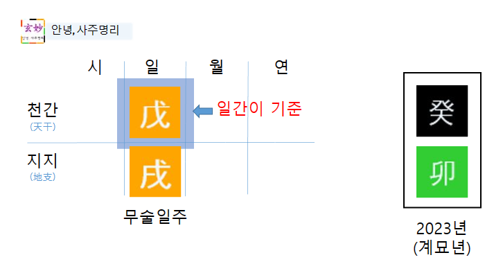 2023년 계묘년 운세(무술일주) 2023년 계묘년 운세(무술일주)
