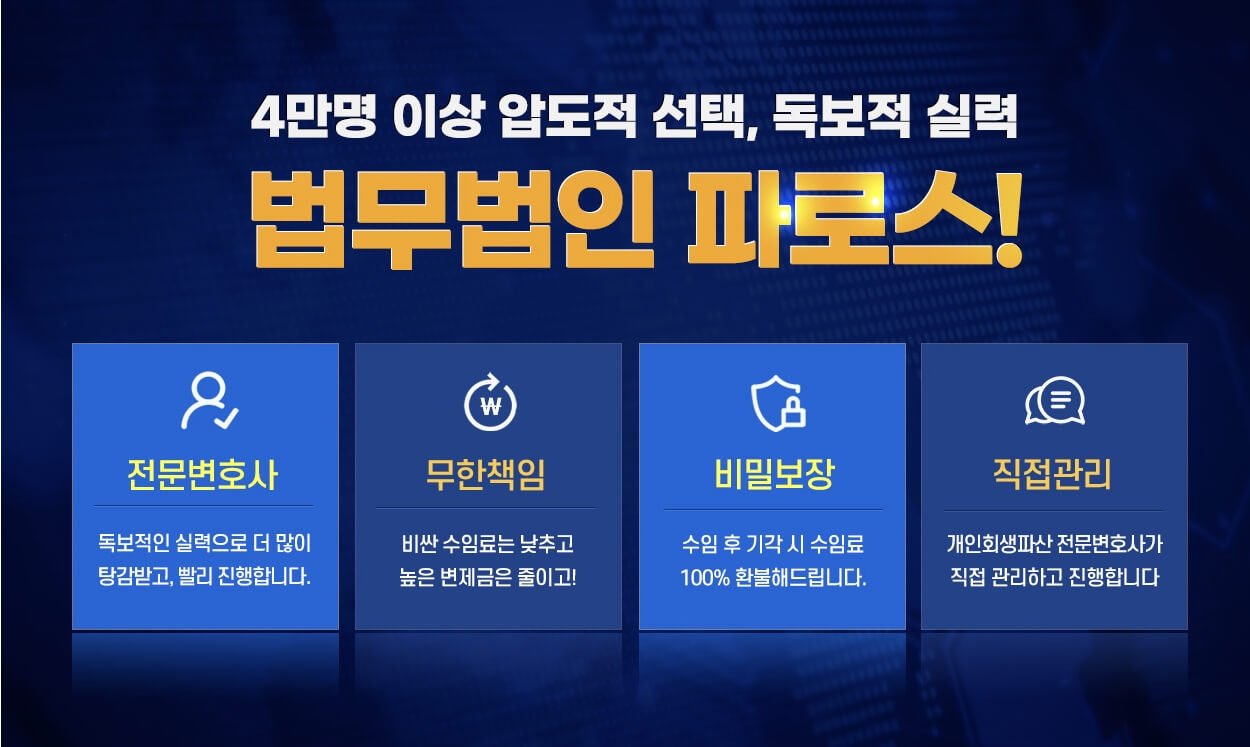 빚 고민? 개인회생·파산 무료 상담! 원금 최대 90% 탕감 가능