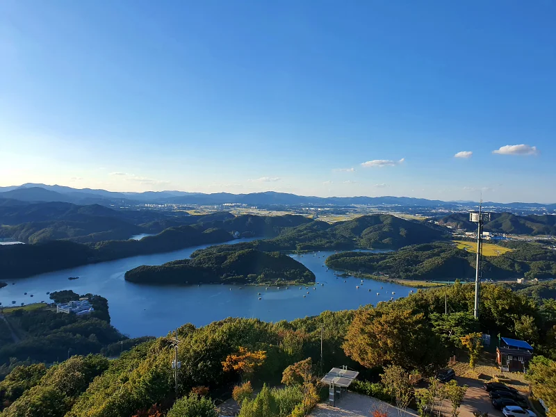 진천 한반도지형전망