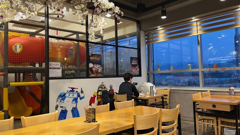 현풍닭칼국수 내부전경