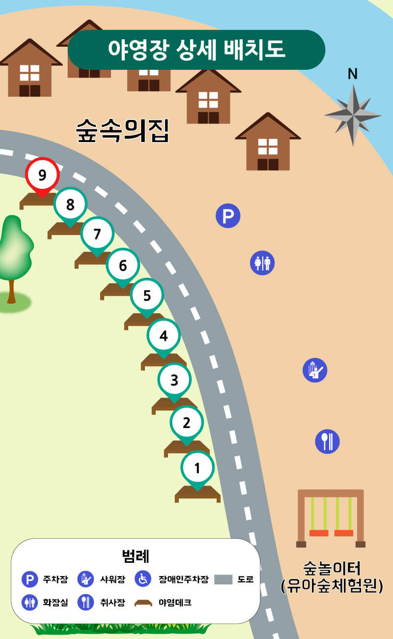 동두천 자연휴양림 야영장