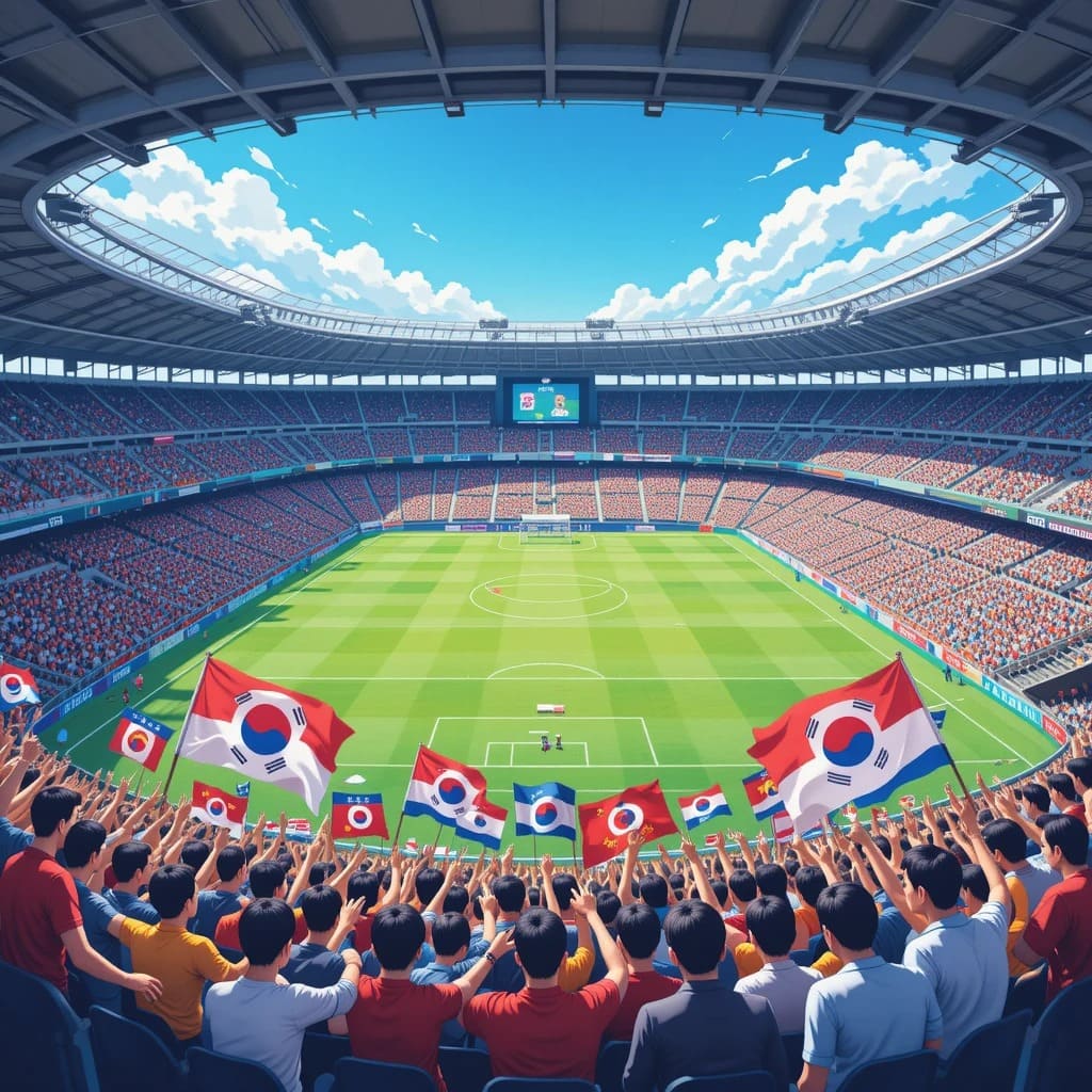  한국 VS 이라크 축구 중게 다시보기 
