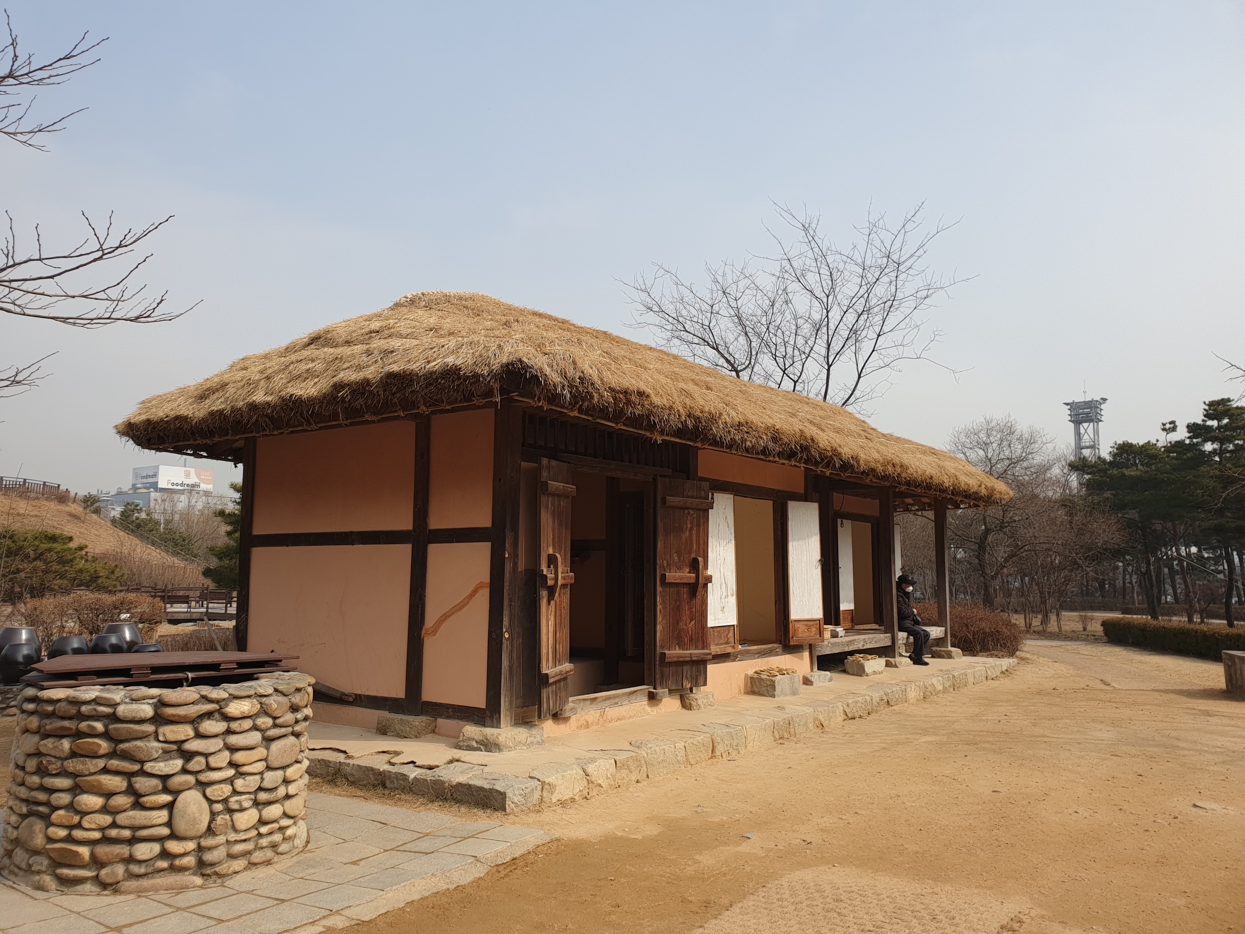  인천 월미공원 시골집 풍경