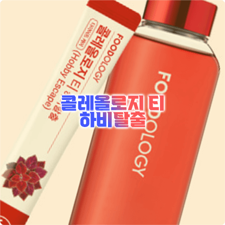  빨간물 다이어트 효과와 성분, 함량, 후기, 부작용은? 푸드올로지 콜레올로지 티 하비탈출