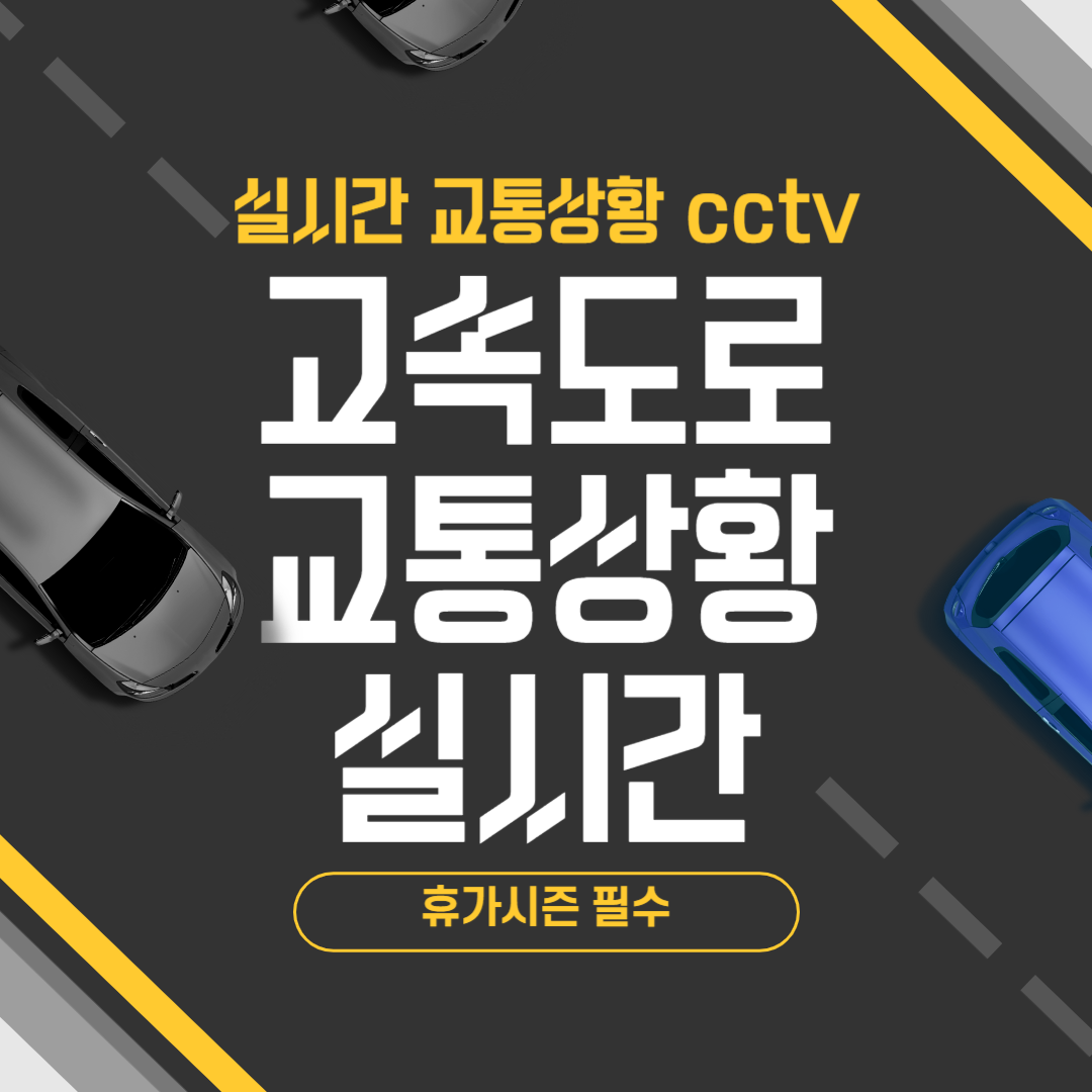 실시간 고속도로 교통상황 cctv