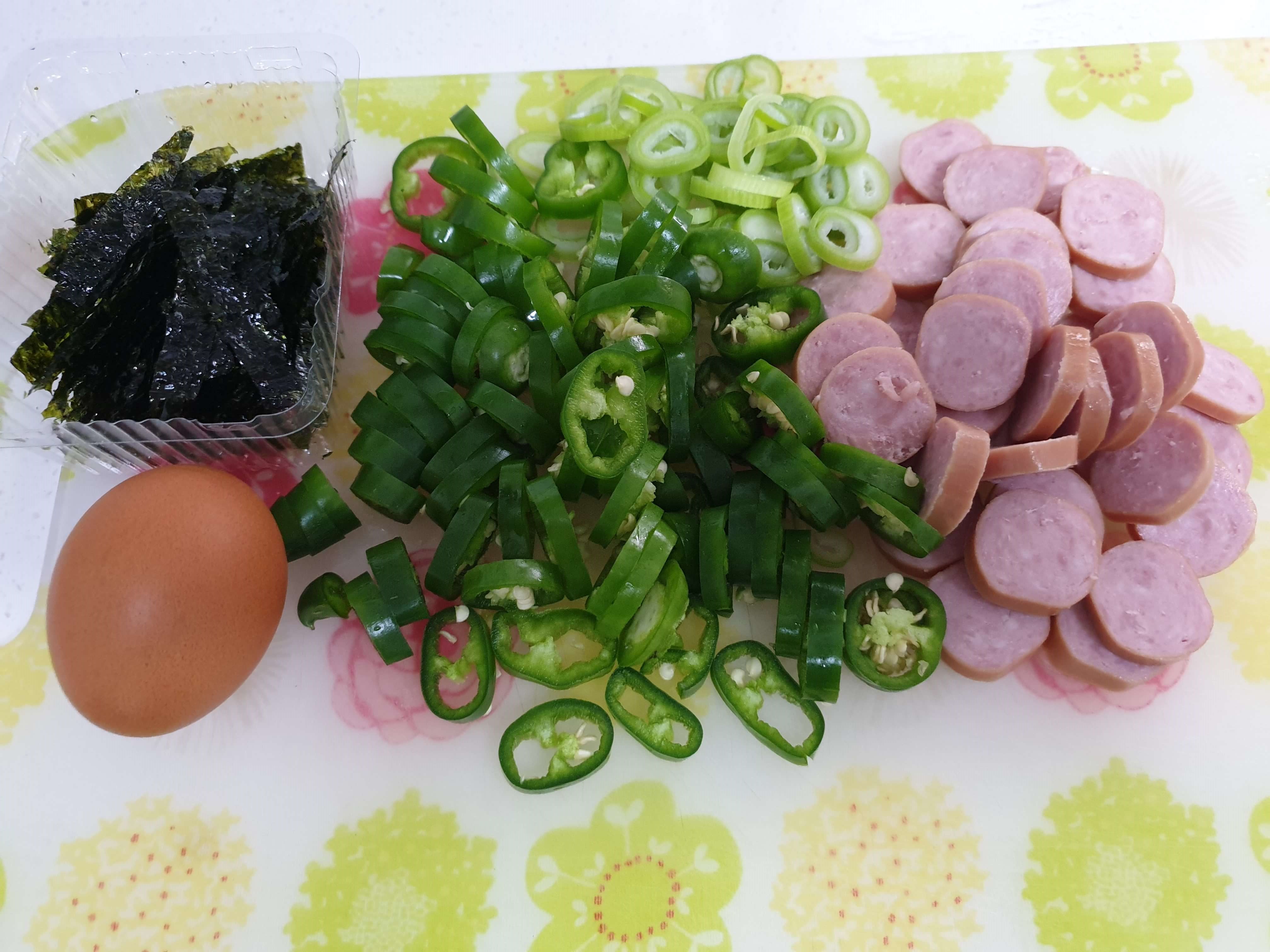 감자탕 볶음밥 쉽게 만들기(gamjatang fried rice)