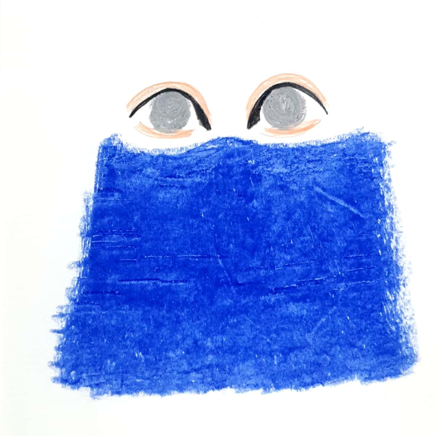  Blue 파랑 / 일러스트레이션 그림 드로잉 / 추상화 그리기