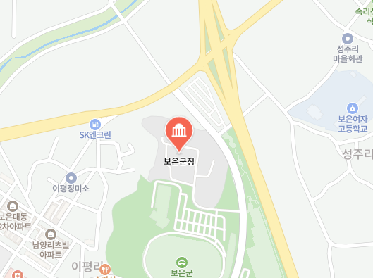 보은군청 위치