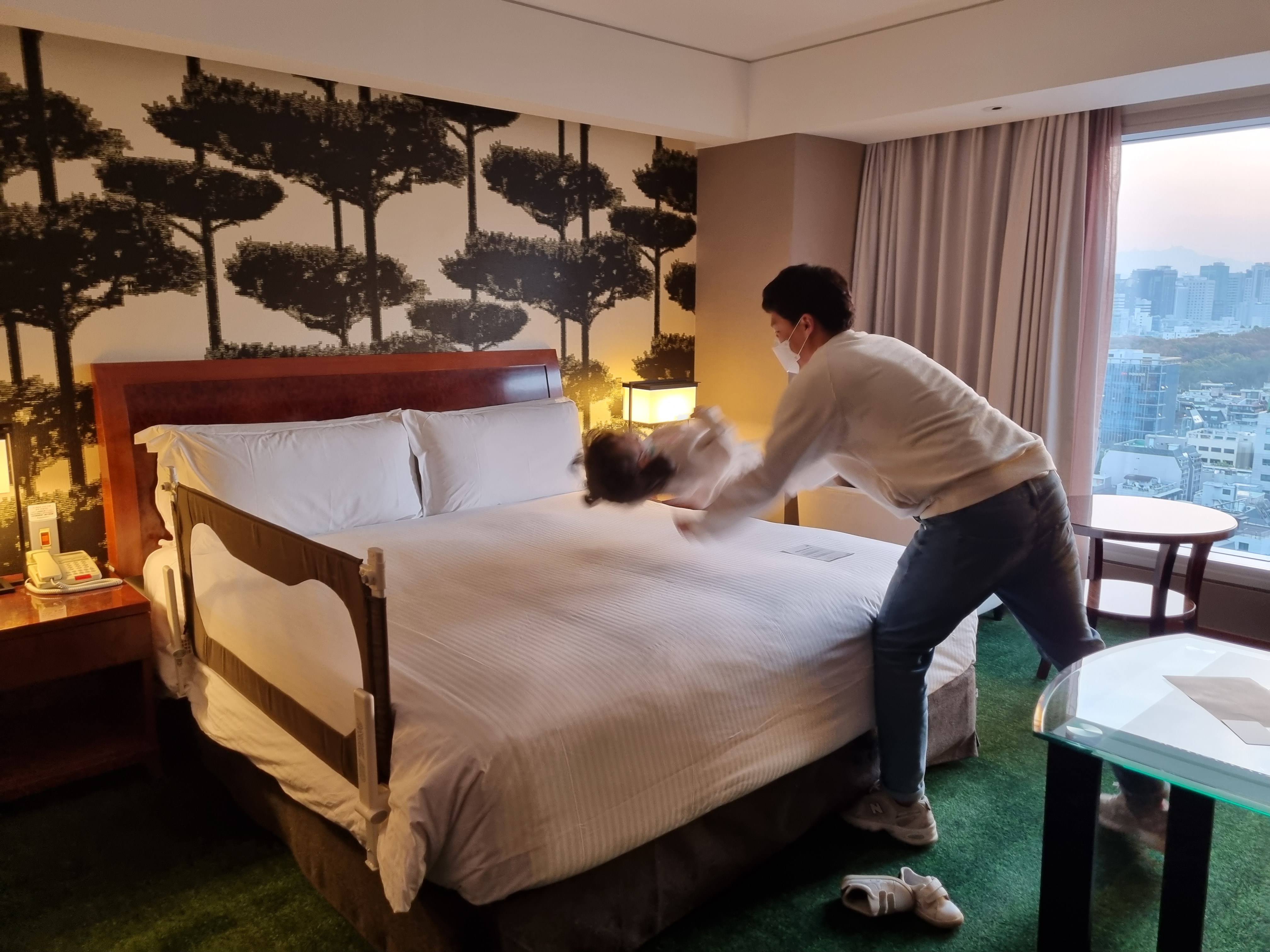  코엑스 인터컨티넨탈 호캉스 / 원더아워(유아 동반 라운지)  / 4살 아이랑 여행