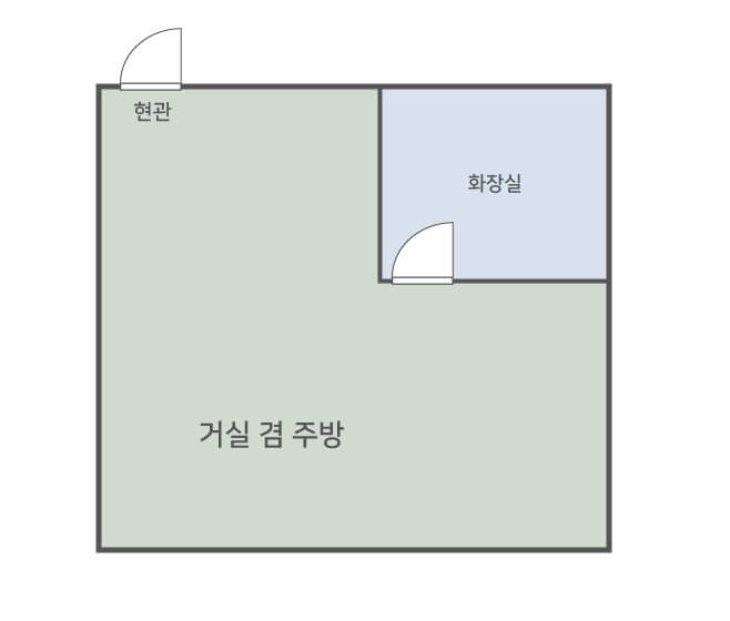 청평자연휴양림 3인실