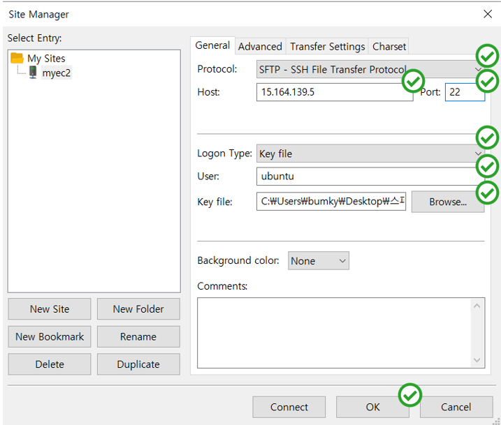 filezilla ssh bashrc
