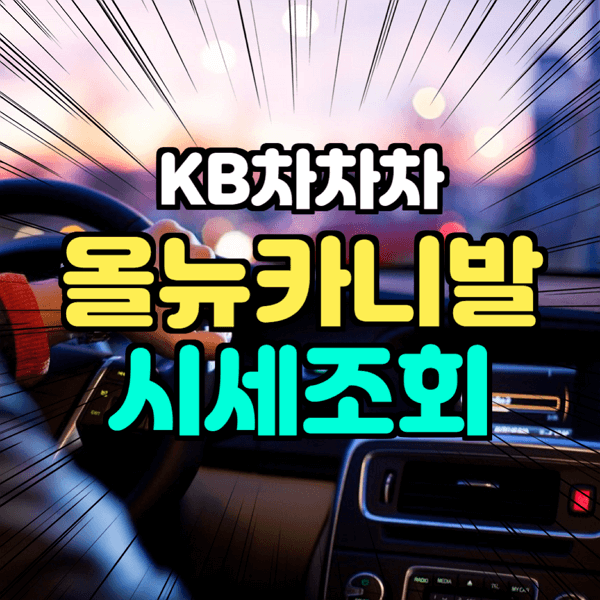  kb 국민 차차차 기아 올뉴카니발 2017년식 조회