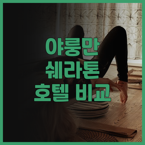 야룽완 쉐라톤, 뷰 맛집 쉐라톤 싼야