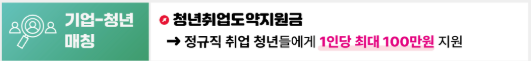 부산 청년 취업 성공 풀패키지 청년취업도약지원금