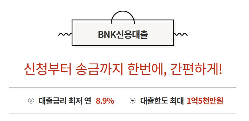 BNK신용대출