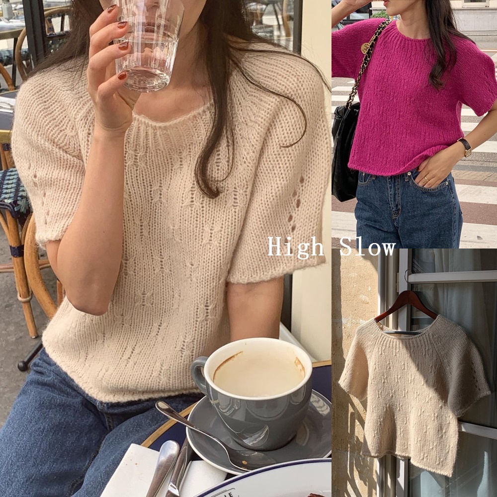 (쿠폰) 런던레이스 크레용 알파카 울 니트