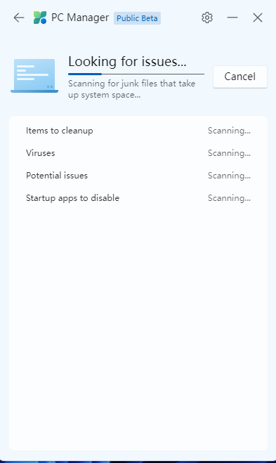 Microsoft PC Manager