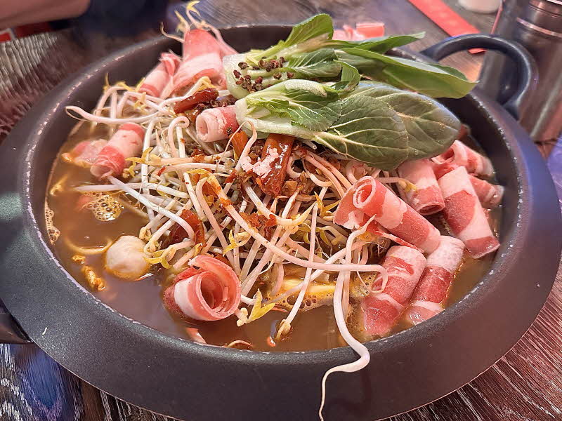 소고기 마라전골