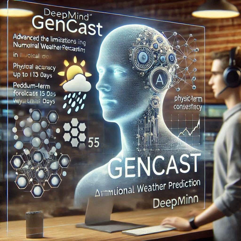 딥마인드 젠캐스트(DeepMind GenCast) AI 기상 예보