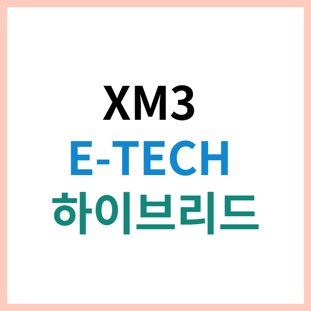 XM3 하이브리드