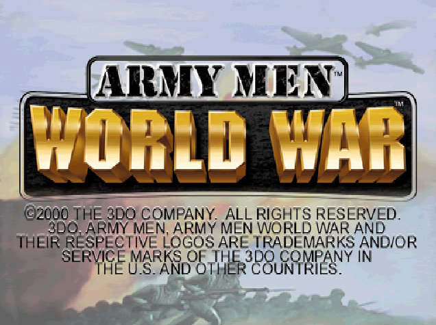  3DO - 아미 맨 월드 워 북미판 Army Men World War USA (플레이 스테이션 - PS - iso 다운로드)