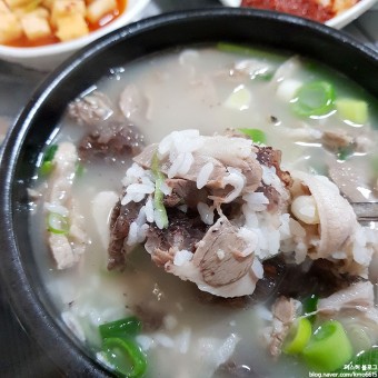 순대모둠 내장국밥