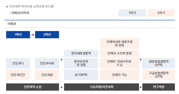 성균관 의대 커리큘럼 2