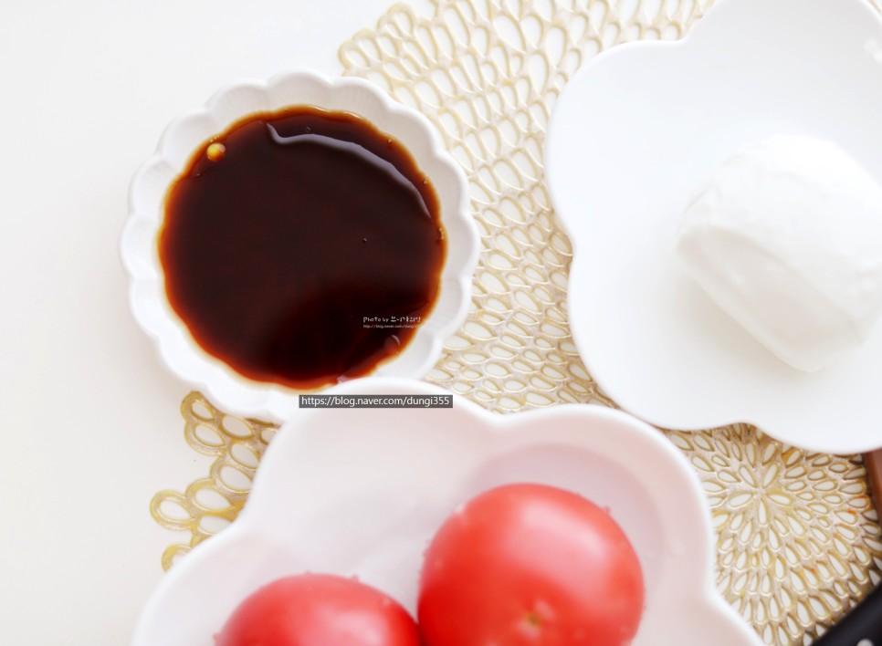 토마토 샐러드 소스 토마토 카프레제 23