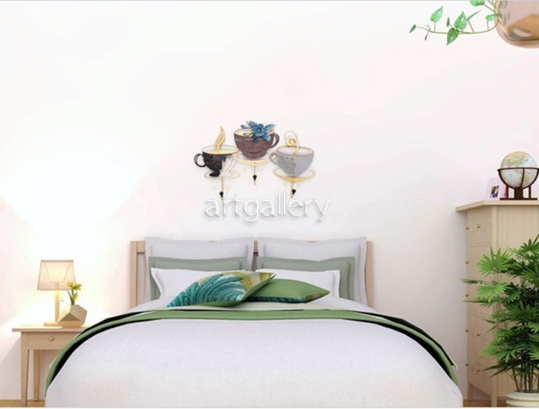 느껴지는 벽장식 철제 아트 그림, 주방 인테리어 소품, 커피향 7