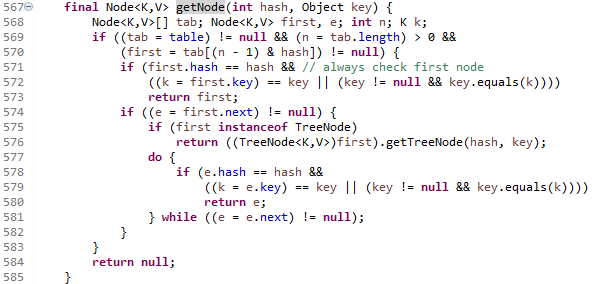 같은 것 같지만 다른 java map get vs containskey