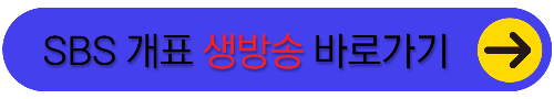 sbs 실시간 개표방송